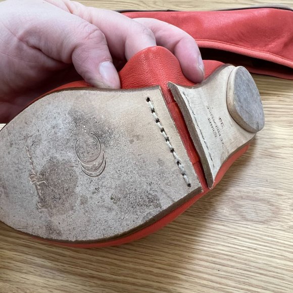 Bagllerina Paris Foldable Ballet Flats - Coral - Picture 9 of 9